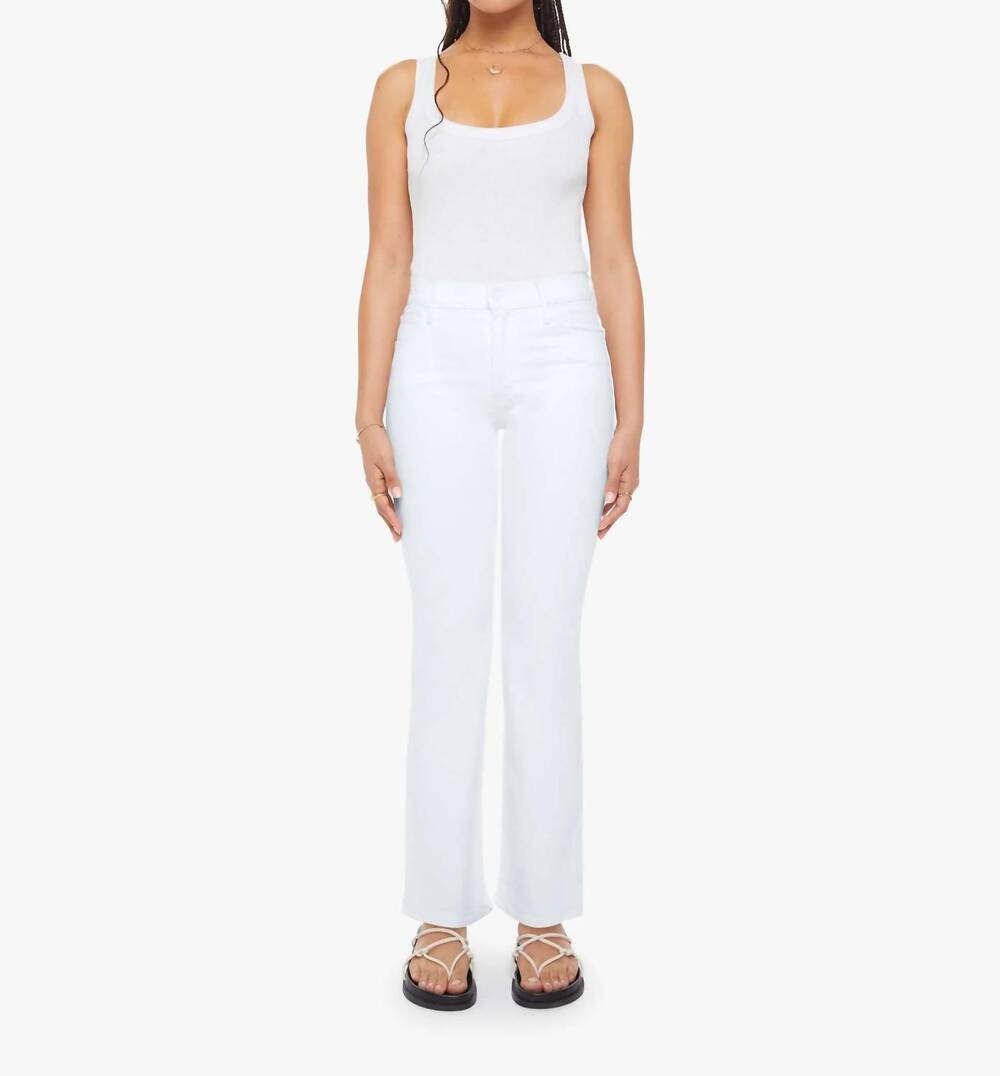NEW MOTHER lil kick it jeans in totally innocent